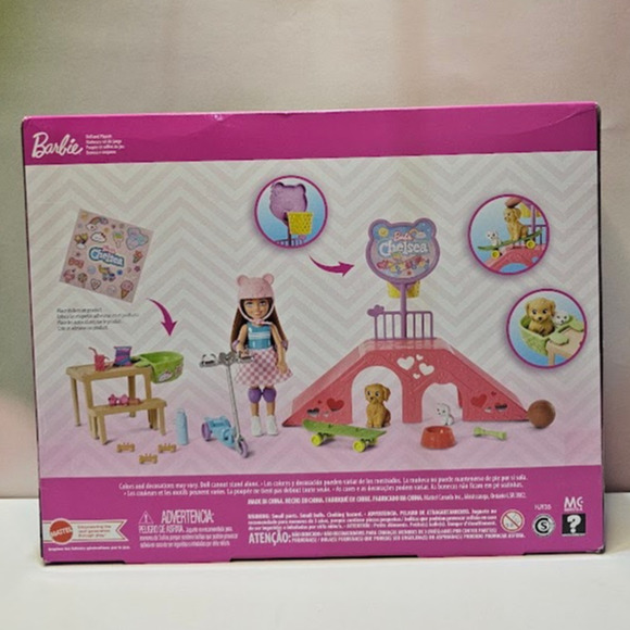 Barbie Chelsea Doll & Skate Park Playset  NWT - Picture 2 of 8